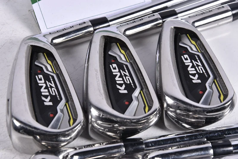 Cobra King Speedzone Irons / 4-PW / Stiff Flex Cobra Shafts