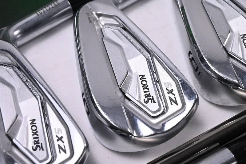 Srixon ZX5 MK II 2023 Irons / 4-PW+AW+SW / Stiff Flex UST Recoil Prototype 110