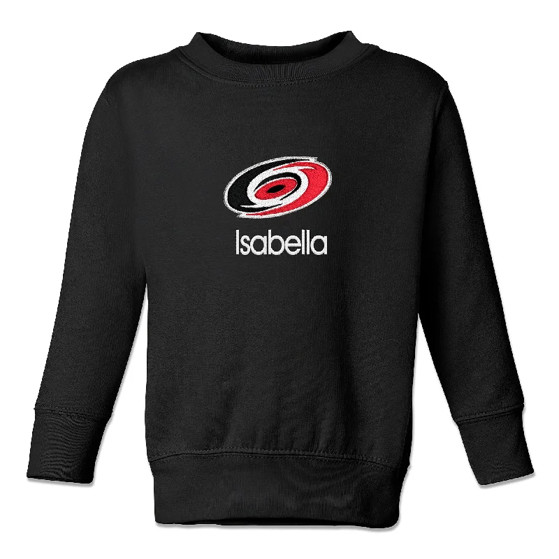 Personalized Carolina Hurricanes Toddler Crewneck Sweatshirt