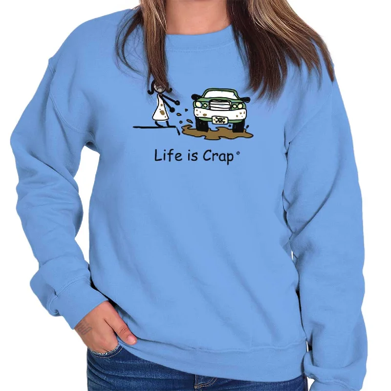 Muddy Car Sweatshirt