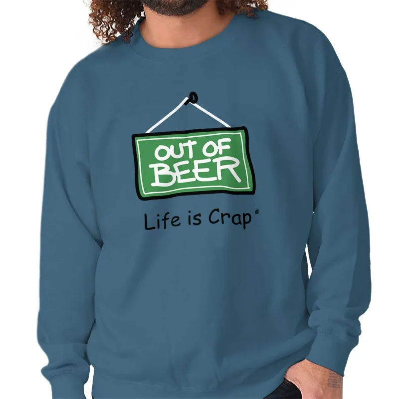 Pink Out Of Beer Sweatshirt