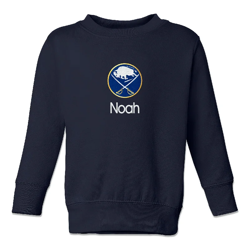 Personalized Buffalo Sabres Toddler Crewneck Sweatshirt