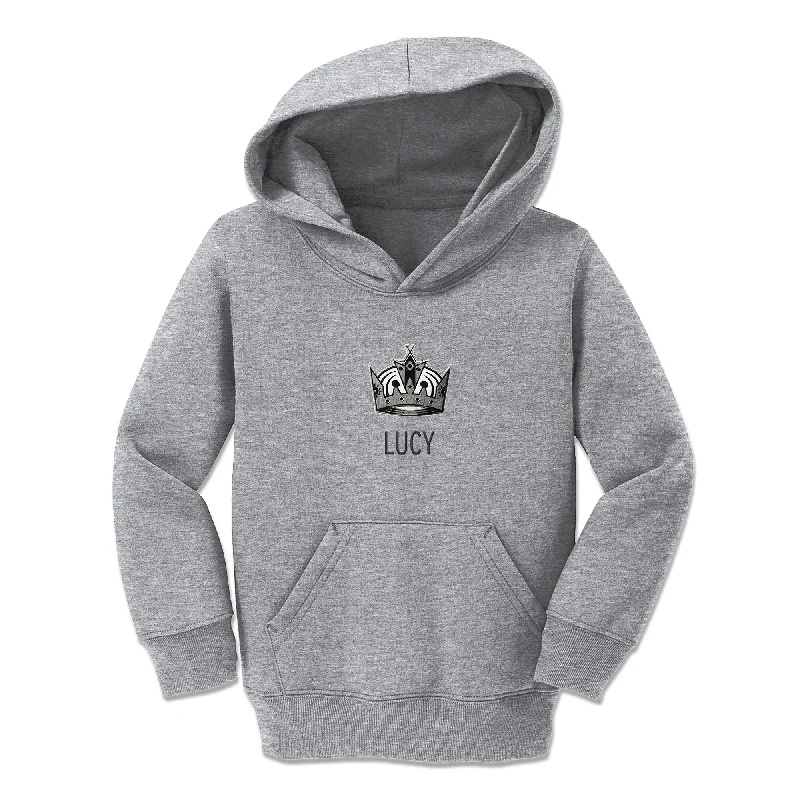 Personalized Los Angeles Kings Toddler Pullover Hooded Sweatshirt