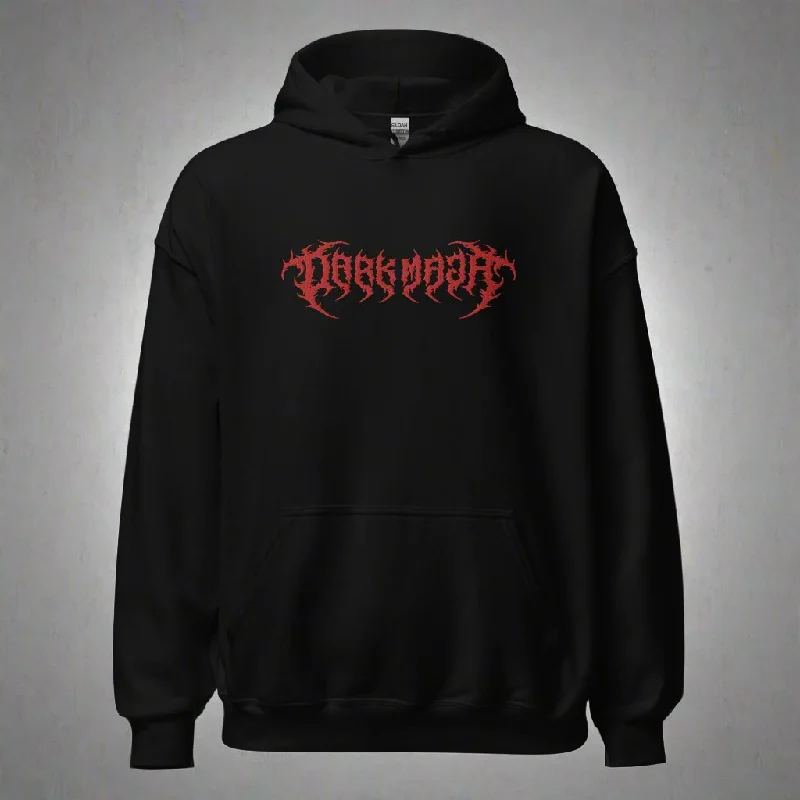 Dark MAGA Metal Embroidered Hoodie