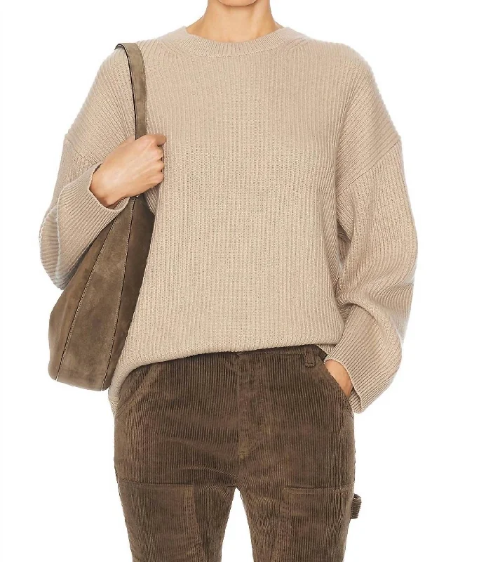 Payten Sweater In Beige Melange