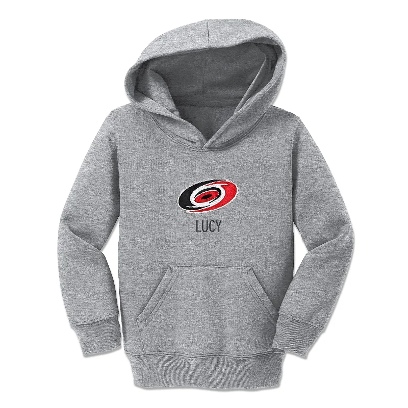 Personalized Carolina Hurricanes Toddler Pullover Hooded Sweatshirt