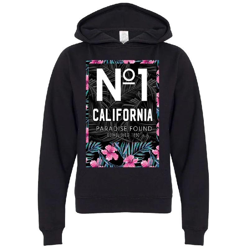 No 1 California Paradise Found Premium Youth Sweatshirt Hoodie