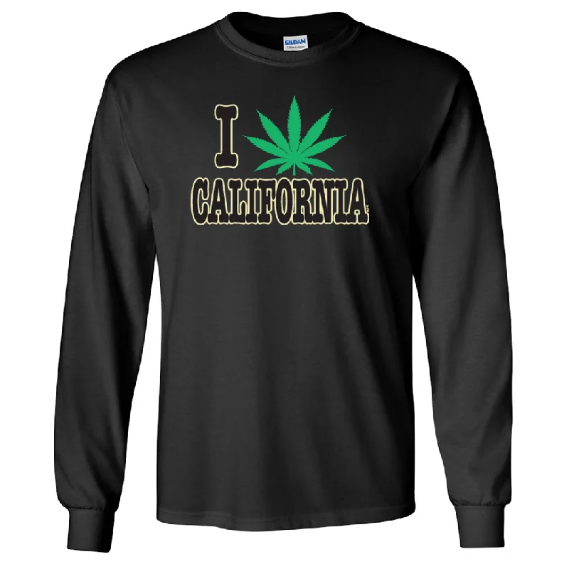 I Love Pot California Long Sleeve Shirt