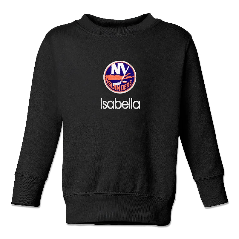 Personalized New York Islanders Toddler Crewneck Sweatshirt