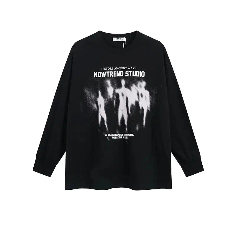 Printed Long-sleeve T-shirt