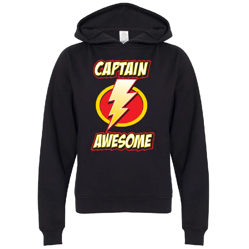 Captain Awesome Premium Youth Sweatshirt Hoodie