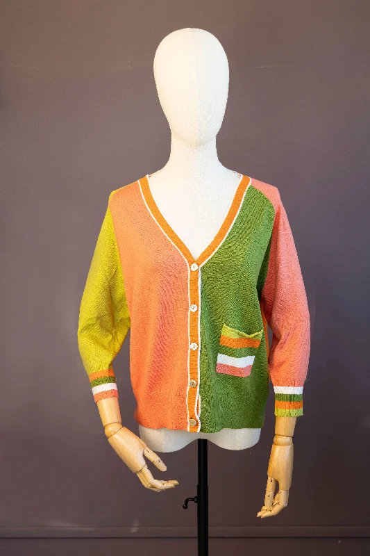 Colour Block Cardi