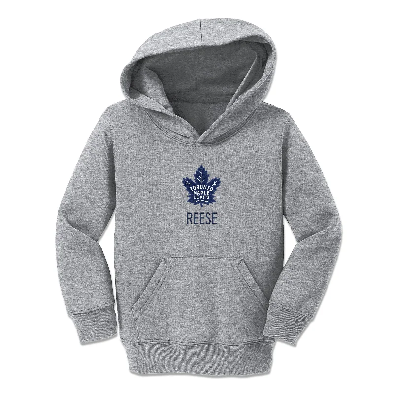 Personalized Toronto Maple Leafs Toddler Pullover Hooded Sweatshirt