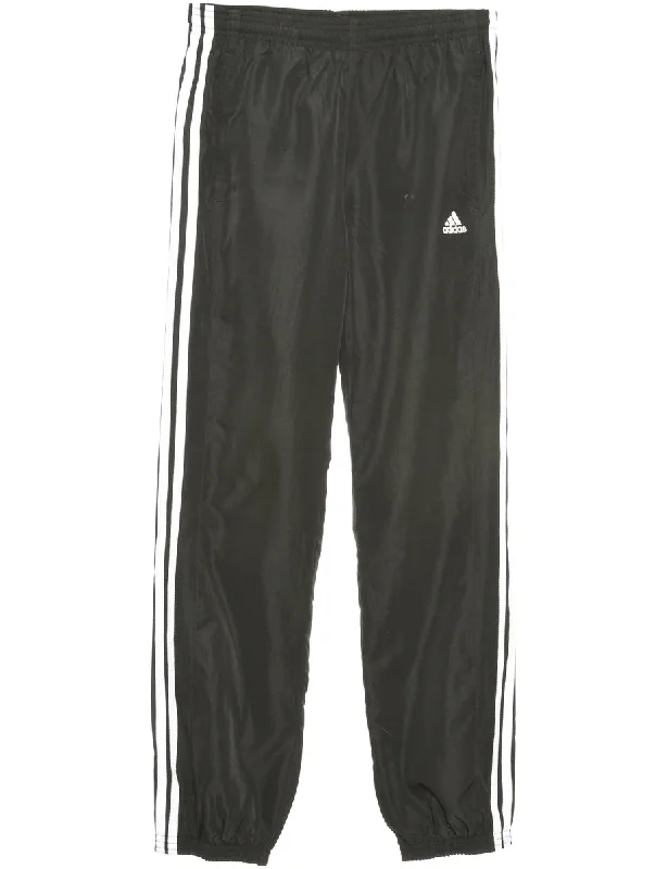 Black Adidas Track Pants - W26 L29