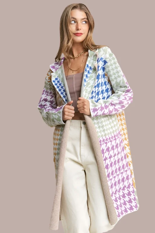 Going Anywhere Color Blocked Coat