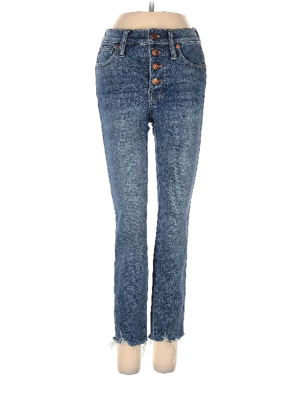 High-Rise Bootleg Jeans