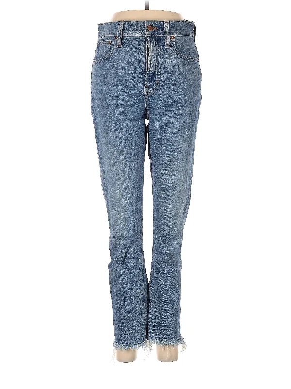 High-Rise Bootleg Jeans in Light Wash