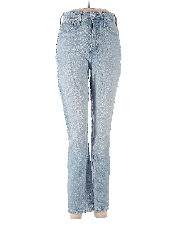 High-Rise Bootleg Jeans in Light Wash