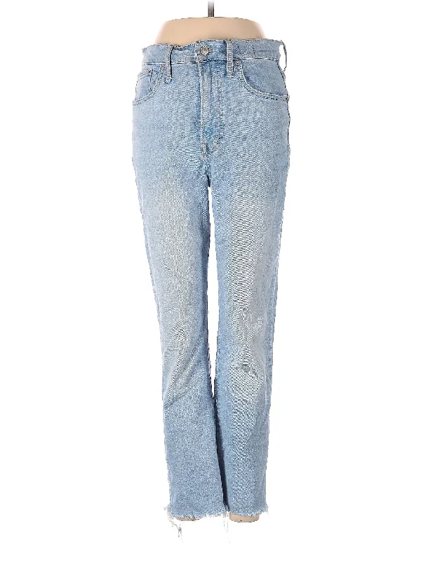 High-Rise Bootleg Jeans in Light Wash