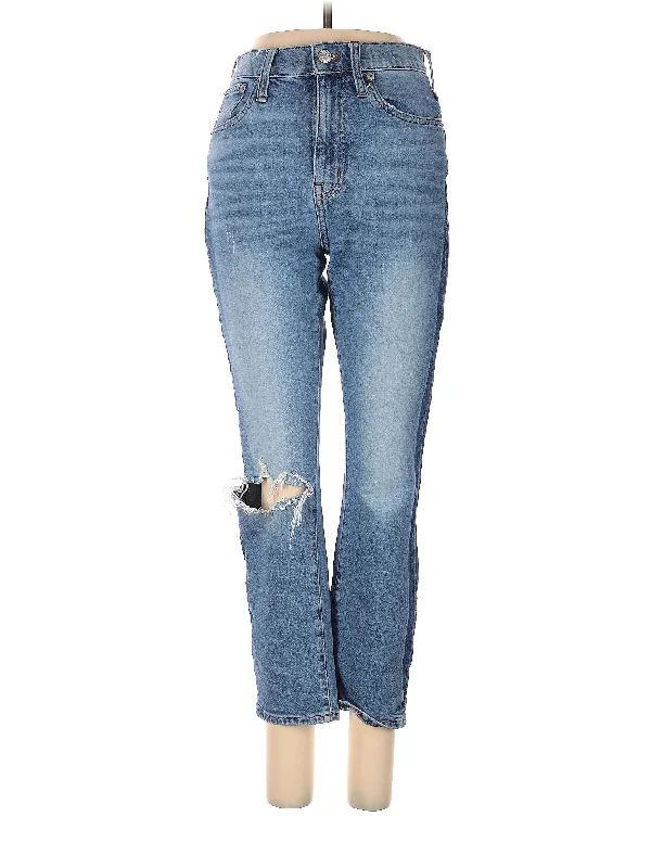 High-Rise Bootleg Jeans in Light Wash