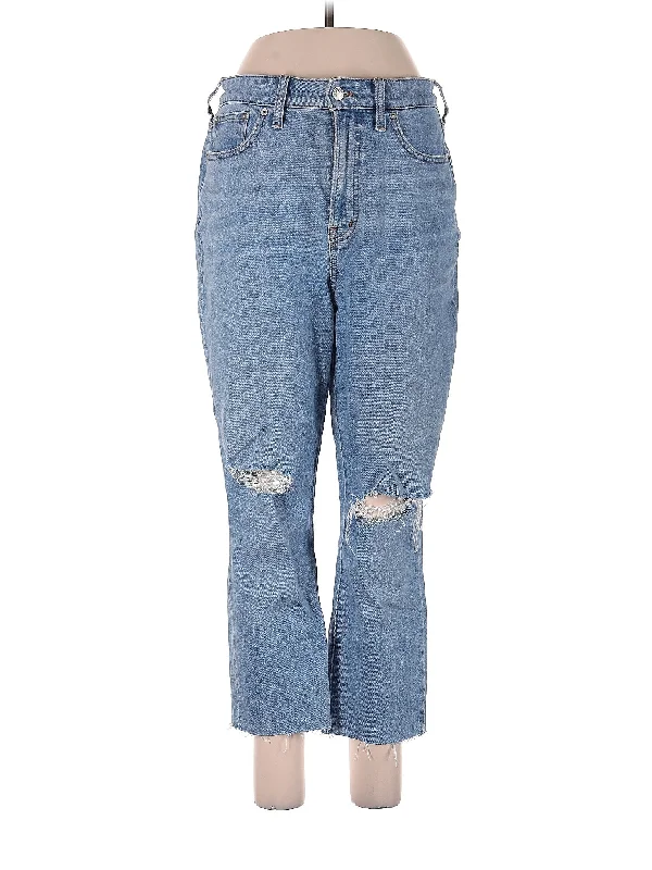 High-Rise Bootleg Jeans in Light Wash