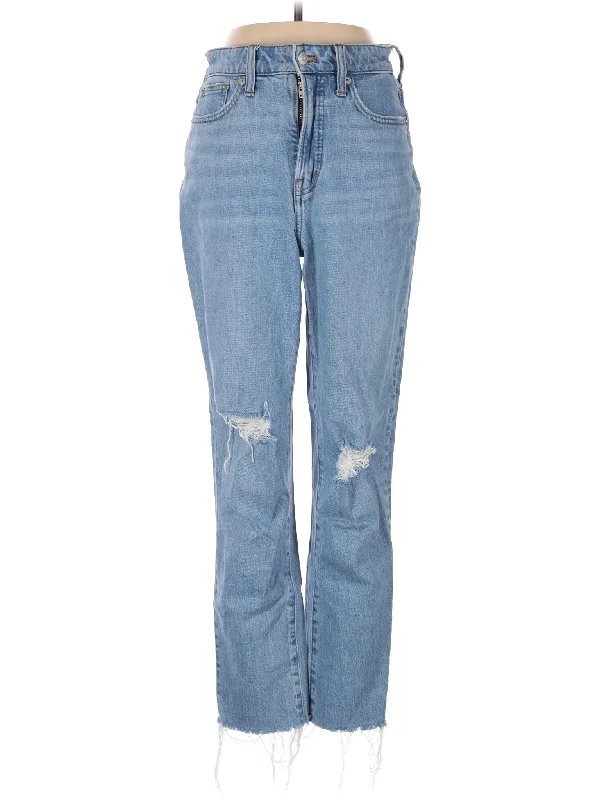 High-Rise Bootleg Jeans in Light Wash