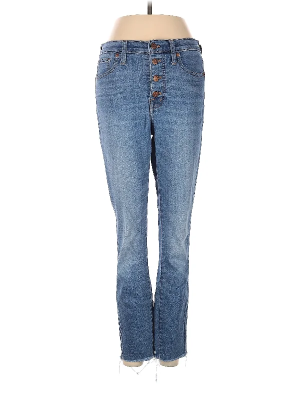 High-Rise Bootleg Jeans in Light Wash