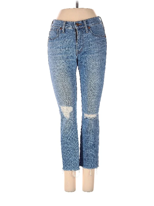 High-Rise Bootleg Jeans in Light Wash