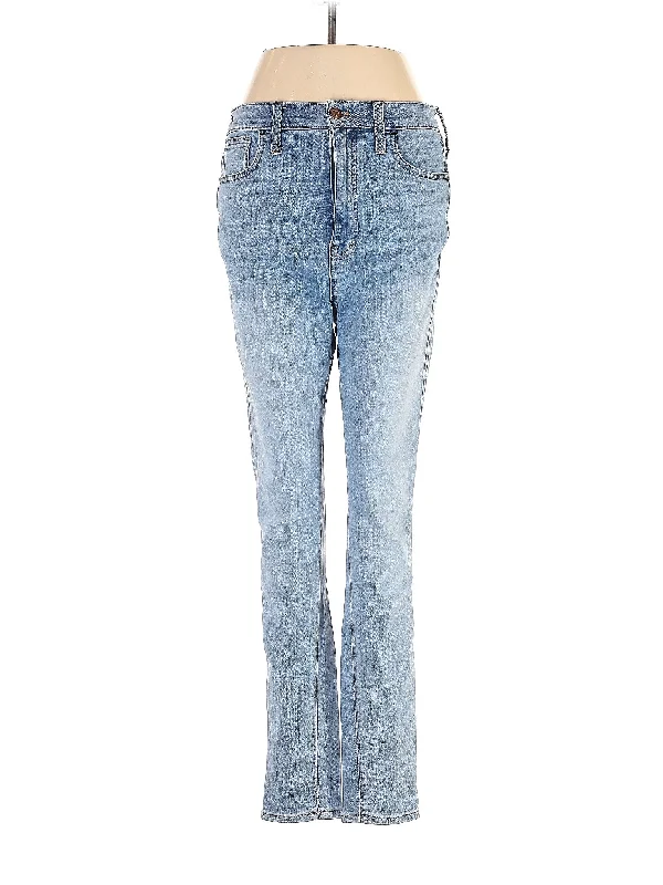 High-Rise Bootleg Jeans in Light Wash