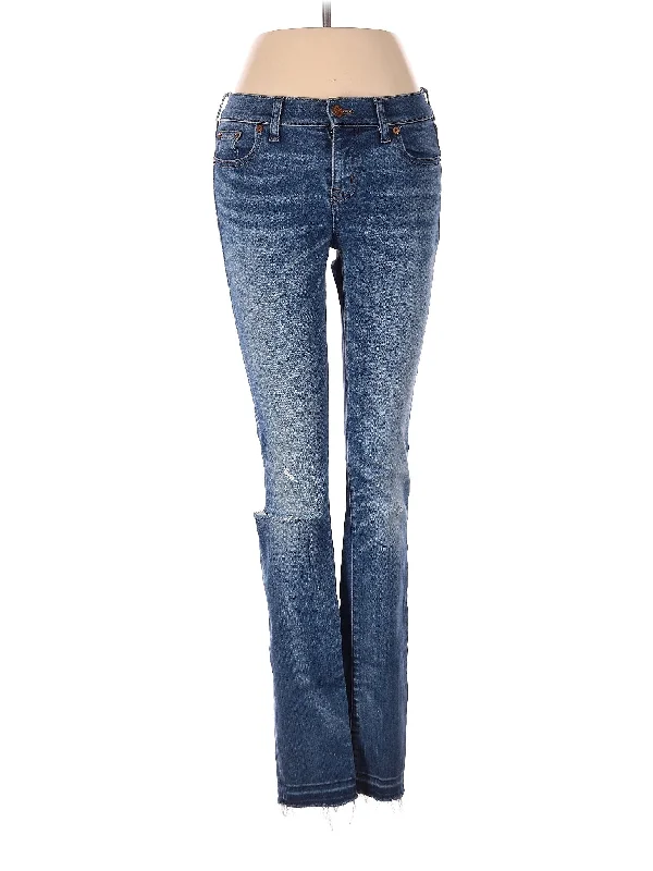 High-Rise Bootleg Jeans in Medium Wash