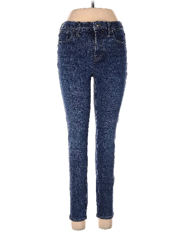 High-Rise Skinny Jeans in Medium Wash