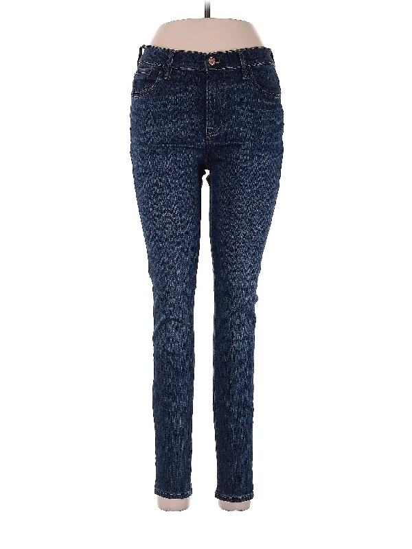 High-Rise Skinny Jeans in Medium Wash