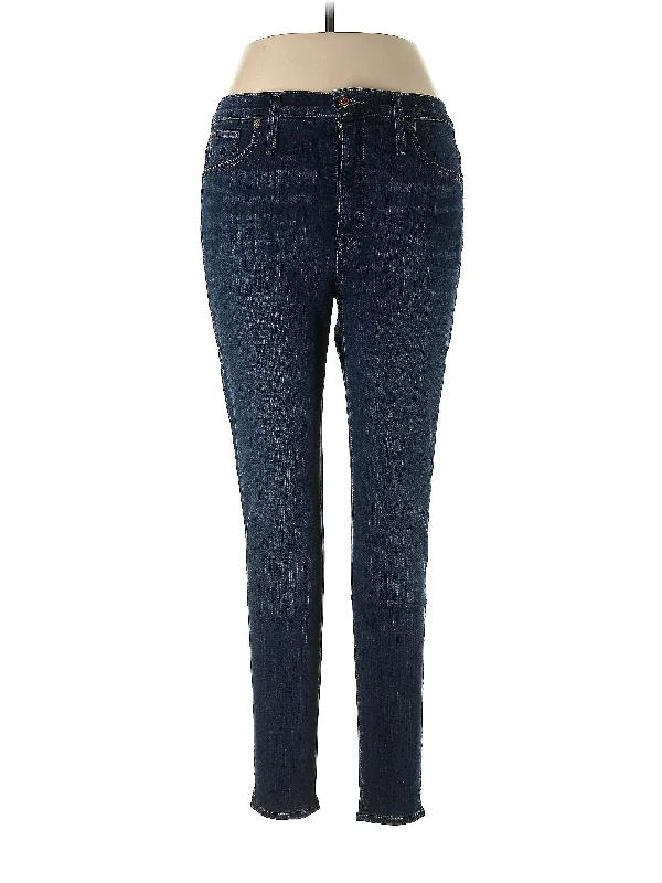 High-Rise Skinny Jeans in Medium Wash