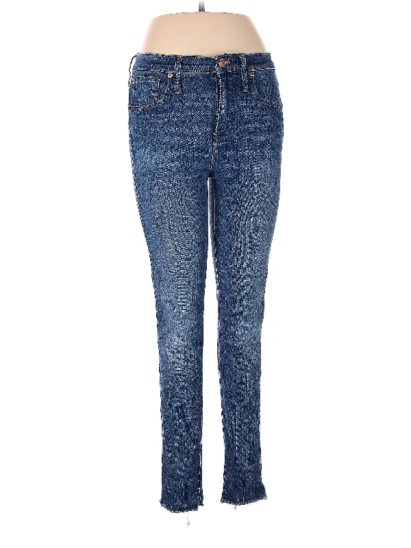 High-Rise Skinny Jeans in Medium Wash