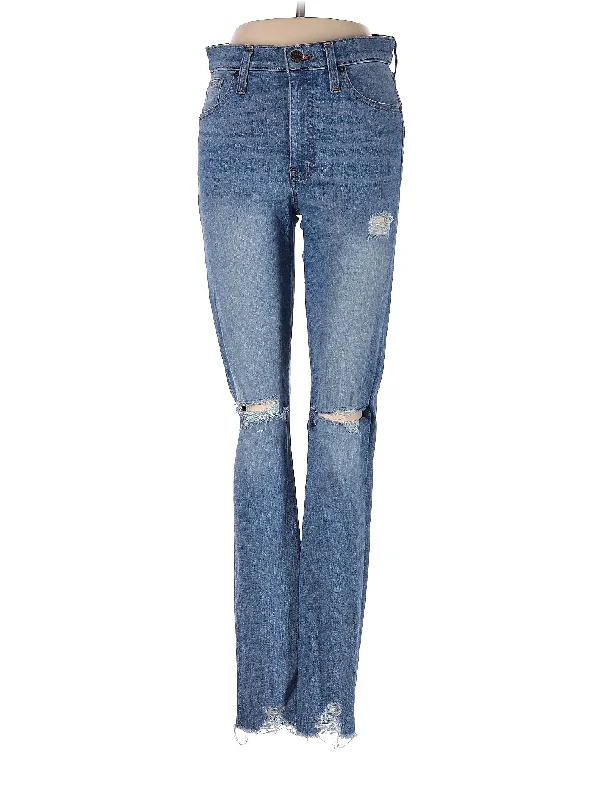 Mid-Rise Bootleg Jeans