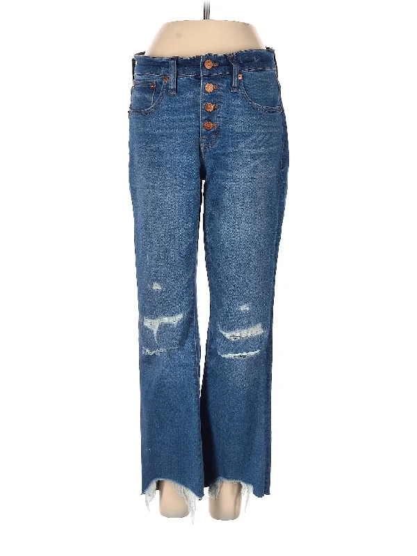 Mid-Rise Bootleg Jeans