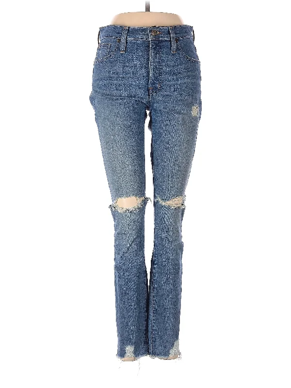 Mid-Rise Bootleg Jeans