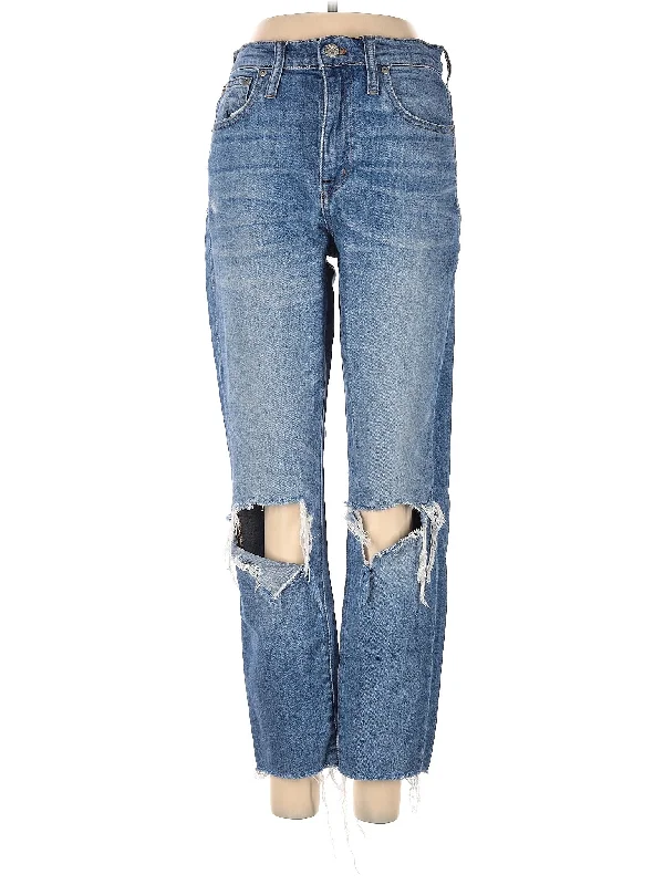 Mid-Rise Boyjeans Jeans in Light Wash