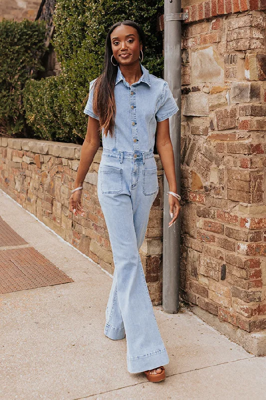 Fleetwood Vibes Denim Jumpsuit