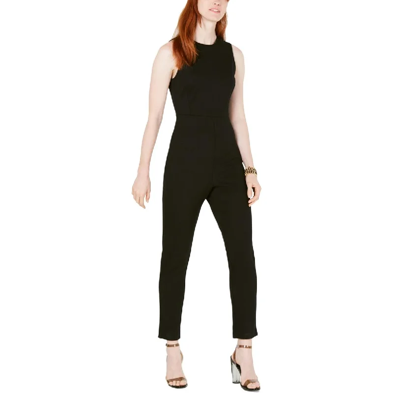 French Connection Womens Lula Stretch Sleeveless Jumpsuit