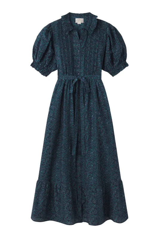 Trovata Birds of Paradis Camille Dress in Blue Ridge Ditsy