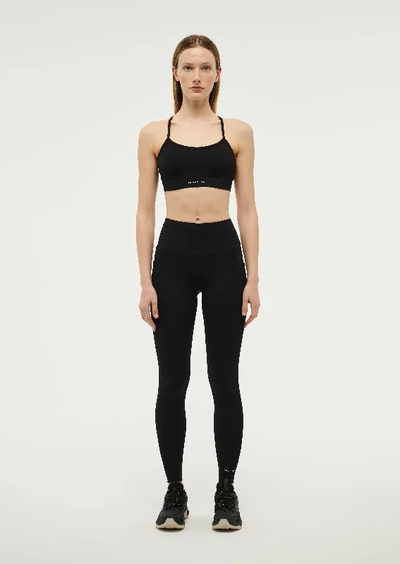 SIGNATURE FULL LENGTH LEGGING IN BLACK