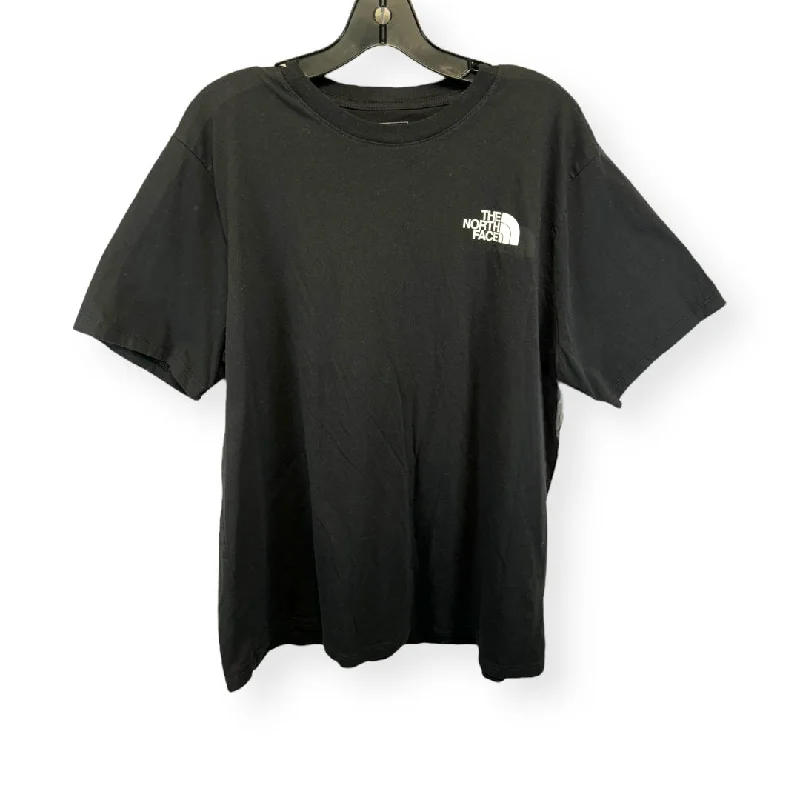 Black Top Short Sleeve The North Face, Size Xxl