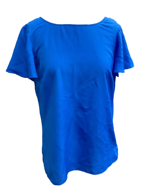 Blue Top Short Sleeve Talbots, Size M