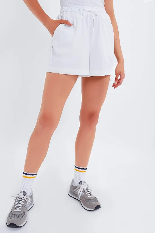 White Bowen Shorts