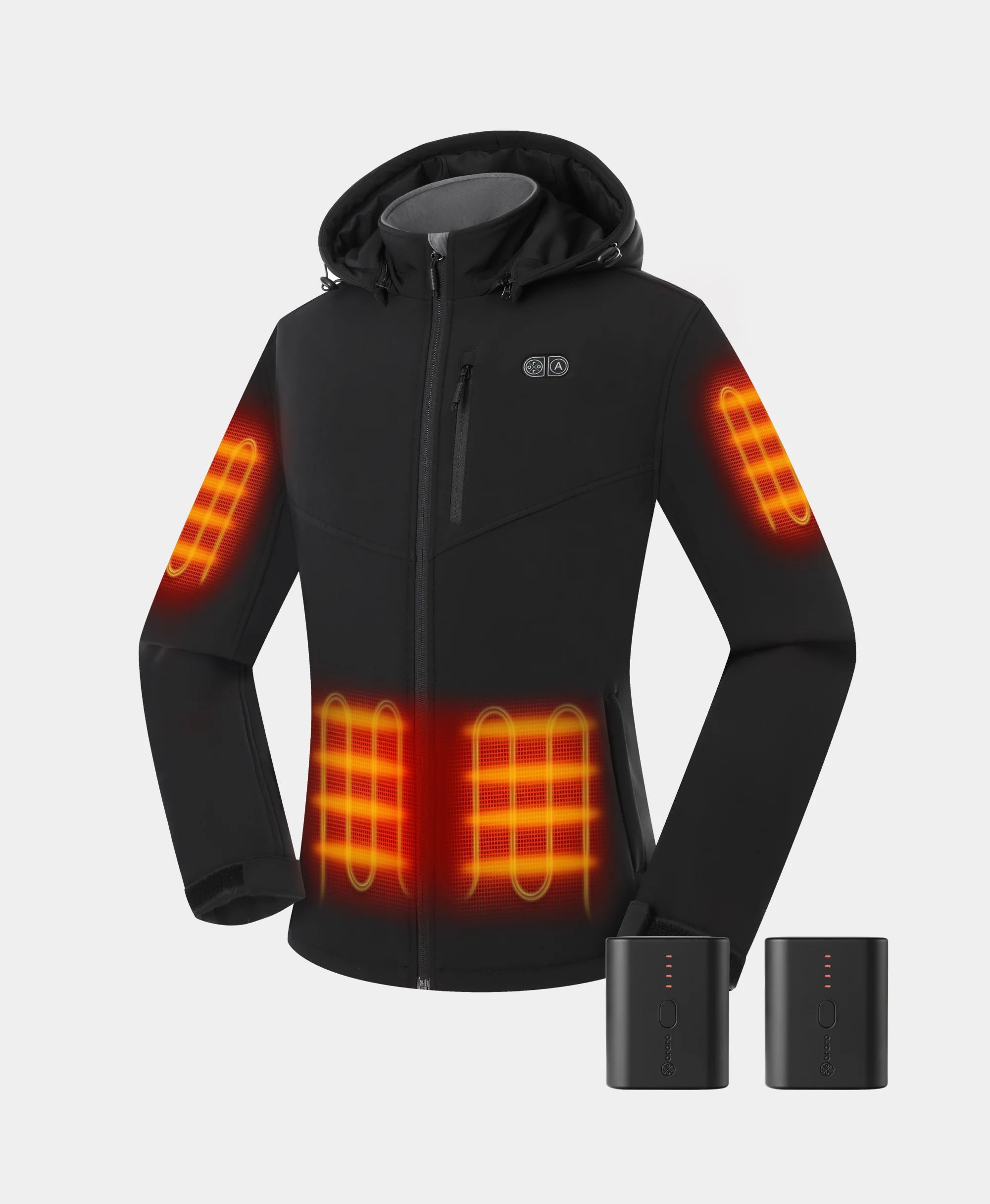 Bundle Deal - Women's Heated Dual Control Jacket (Pocket Heating) & Extra Mini 5K Battery