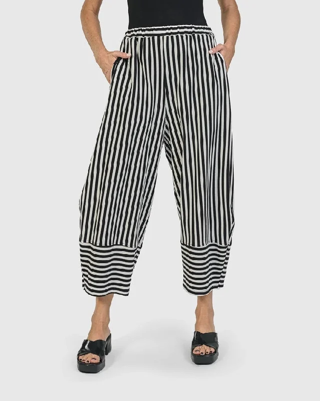 Urban Stripes Lantern Pants